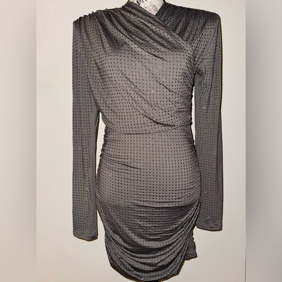 H&M Rhinestone Embellishment Mini Dress - Picture 3 of 7